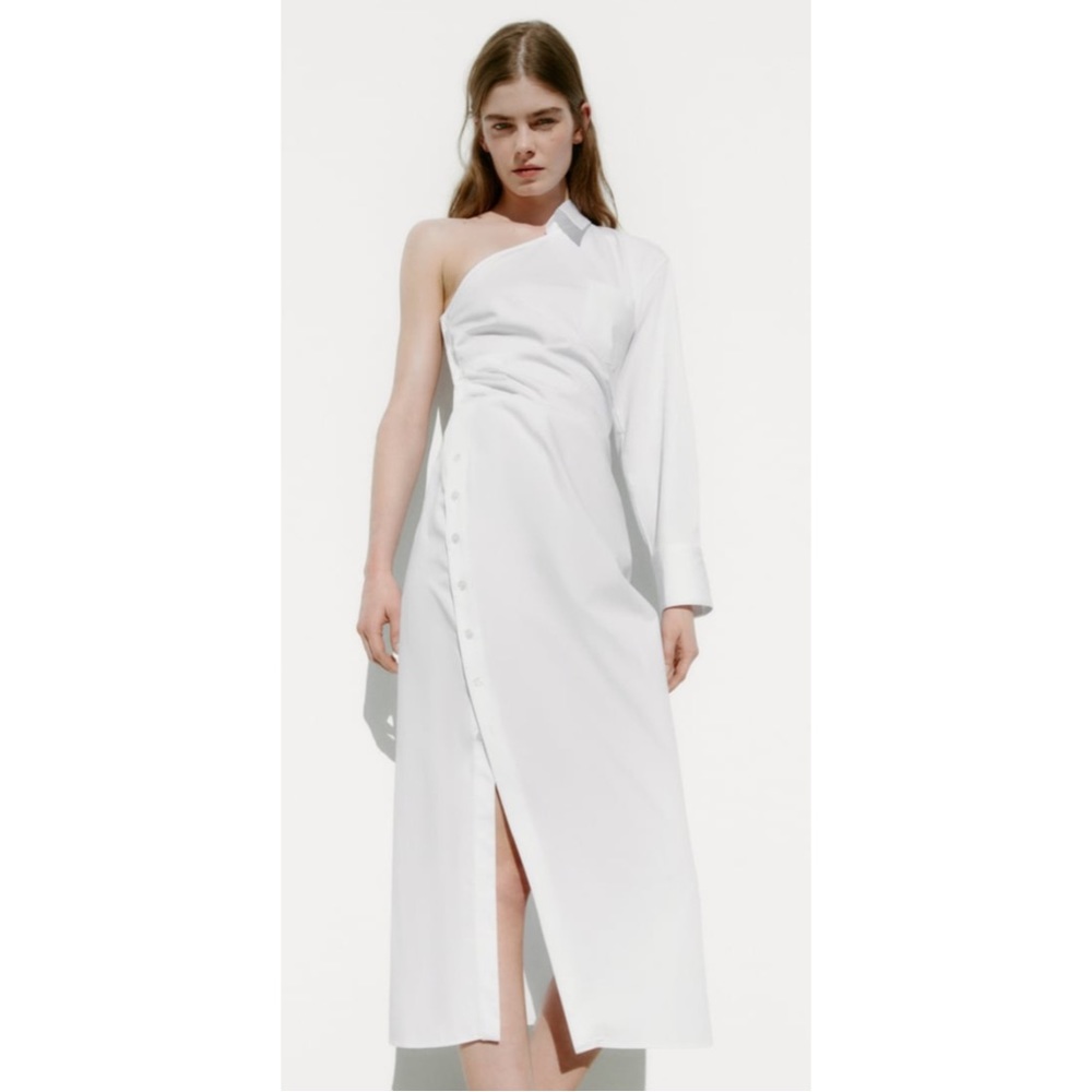 ZARA ~ Asymmetric Dress (NWT)